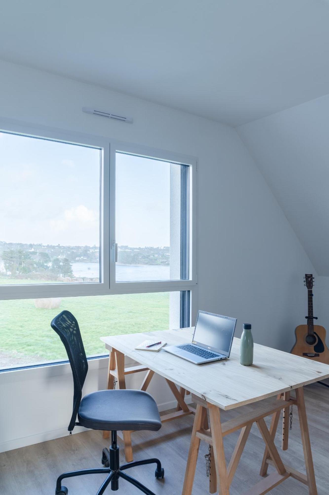 Ty Nevez - Jolie Maison Neuve Avec Petite Vue Mer Saint-Pabu  Eksteriør bilde