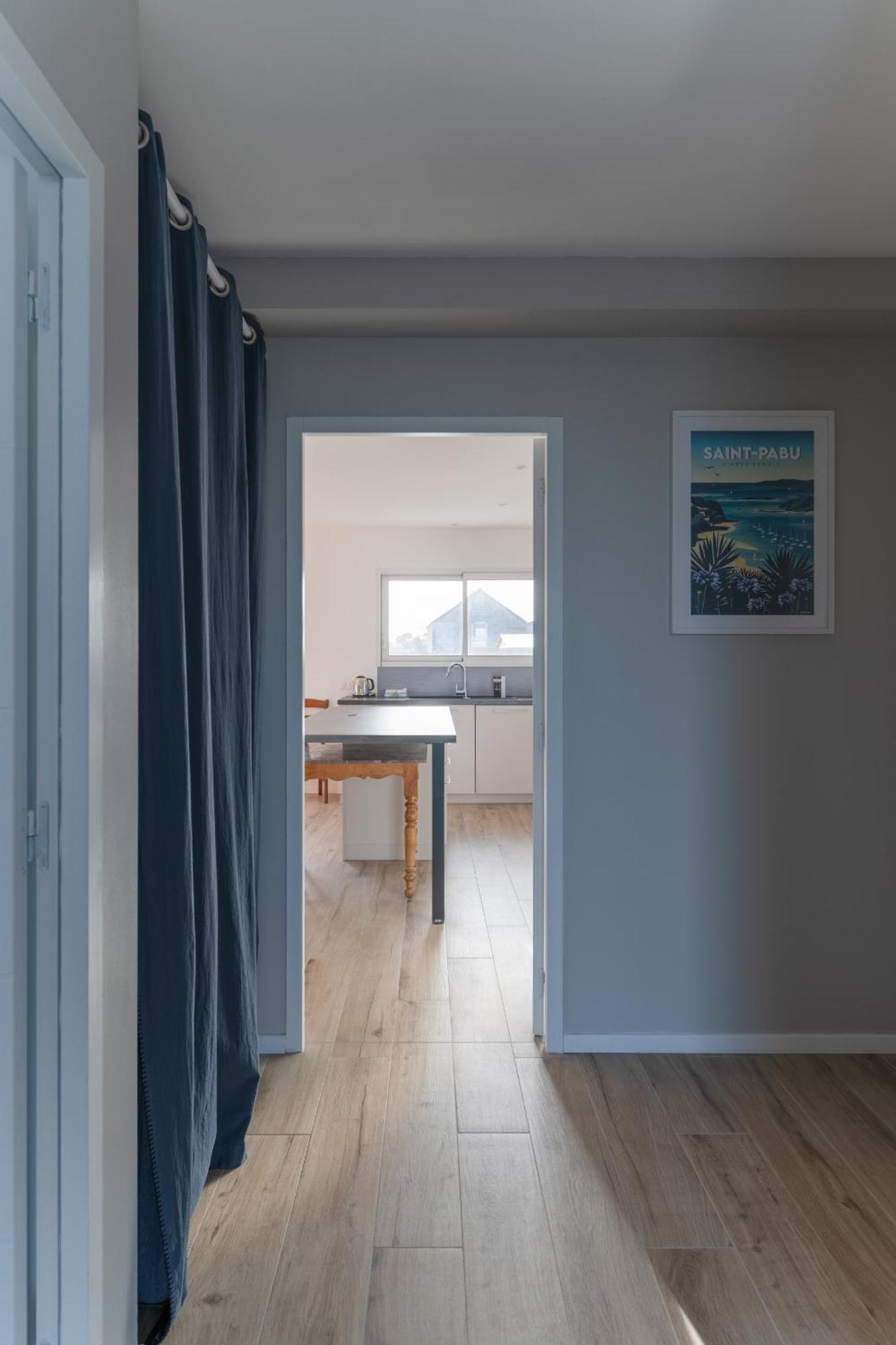 Ty Nevez - Jolie Maison Neuve Avec Petite Vue Mer Saint-Pabu  Eksteriør bilde